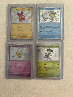 Pokemon TCG Paldean Fates Shiny Cards - 4 Card Lot - Image 1