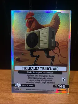 SKIFIDOL ITALIAN BRAINROT UNIVERSO PSICHEDELICO 2025 CARD - SCEGLI DALLA LISTA - Image 3