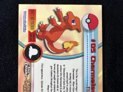 Charmeleon Topps Chrome Pokemon Series 1 #05 2000 Pokemon Card - LP - Image 3