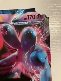 POKEMON DEOXYS EX - 53/116 (PLASMA FREEZE) JUMBO/OVERSIZED PROMO CARD HP DAMAGED - Image 3