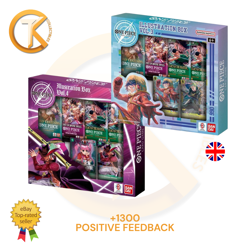 One Piece Card Game Illustration Box Vol 3 IB03 + Vol 4 IB04 ENG PREORDER - Image 1