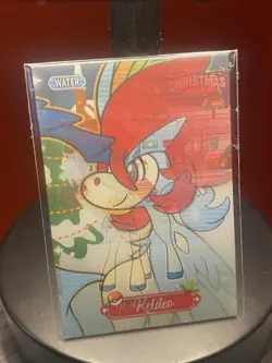 Keldeo Lenticular DKV Christmas Edition 3D Pokemon Card - Image 2