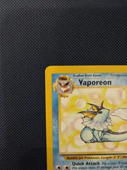 Vaporeon 28/64 Jungle Unlimited Regular Rare - Pokemon TCG WOTC Card Near Mint - Image 2