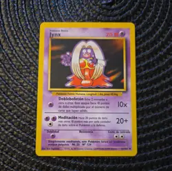 Pokemon Card Jynx (Spanish) BASE SET 31/102 - mint or nm condition - Image 1