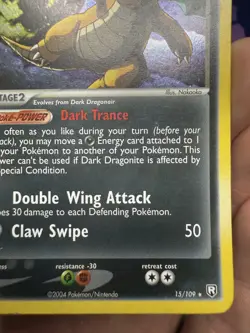 Dark Dragonite ~ EX Team Rocket Returns 15/109 ~ Holo Pokemon Card ~ Played - Image 5