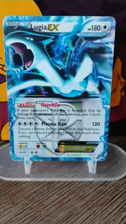 LUGIA EX Black Star Promos POKEMON Full-Art Holo 2013 Trading Card BW83 - Image 1