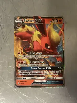 Pokemon Flareon GX SM171 Holo Black Star Promo Card - Image 1