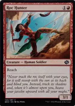 150/287 ROC HUNTER COMMON THE BROTHER'S WAR MTG CARD - Image 1