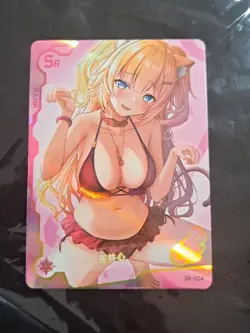 AKAI HAATO SR SR-024 Maiden Party 5 Goddess Story Anime Collectible Card - Image 1