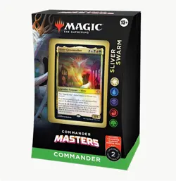 New/Sealed x 1 Commander Masters Commander Deck - Sliver Swarm MTG 2023 - Image 1