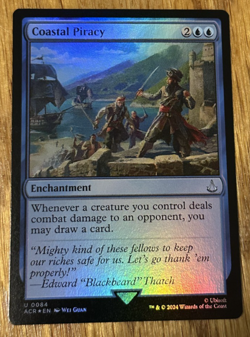 MTG Assassin's Creed, Coastal Piracy - Foil - Image 1