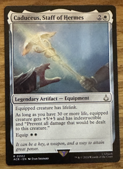 MTG Assassin's Creed, Caduceus, Staff of Hermes - Image 1