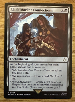 MTG Assassin's Creed, Black Market Connections - Image 1