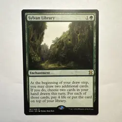 Sylvan Library - NM - Eternal Masters - Magic the Gathering MTG - Image 1