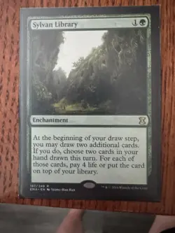 Sylvan Library - NM - Eternal Masters - Magic the Gathering MTG - Image 1