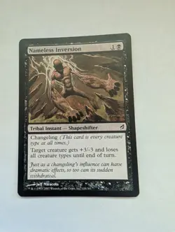 Nameless Inversion Lorwyn Regular MTG - Image 1
