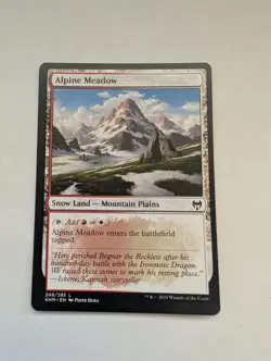 Alpine Meadow Kaldheim Regular MTG - Image 1