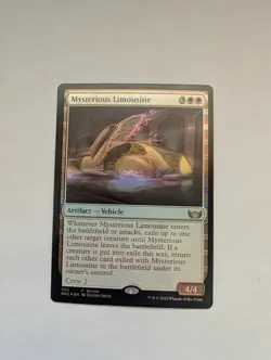MTG Mysterious Limousine Streets of New Capenna Foil - Image 1