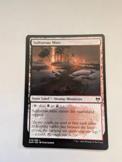 Sulfurous Mire Kaldheim Regular MTG - Image 1