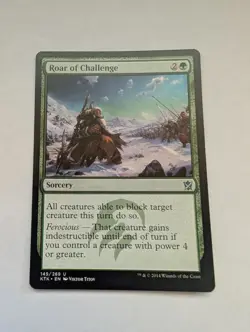 Roar of Challenge Khans of Tarkir Regular MTG - Image 1