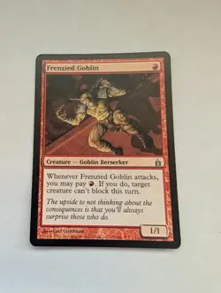 Frenzied Goblin Ravnica: City of Guilds Regular MTG LP - Image 1