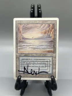 MTG Underground Sea Signed MP - Image 1