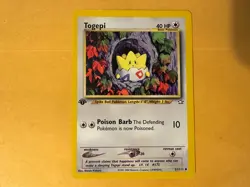Pokemon Togepi -Neo Genesis- 51/111 First Edition TCG (MP) 2000 - Image 1