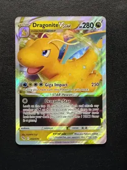Dragonite VSTAR 50/78 Pokemon GO Holo Rare VSTAR NM - Image 1