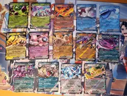 Pokemon Journey Together Double Rare EX Lot of 14 All NM Moltres Mewtwo Garchomp - Image 2