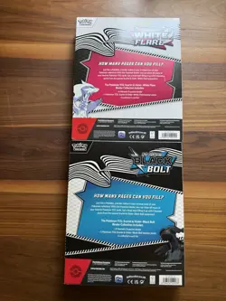 4x Black Bolt & White Flare Binder Collection New Sealed Pokemon 2025 - Image 4