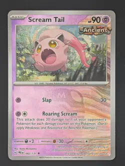 Scream Tail #42 [Masterball] Pokemon TCG Prismatic Evolutions LP - Image 1