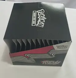 2025 Pokemon WHITE FLARE (RSV10.5) Tech Sticker Collection Display Case 12ct - Image 2
