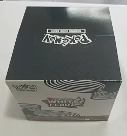 2025 Pokemon WHITE FLARE (RSV10.5) Tech Sticker Collection Display Case 12ct - Image 3