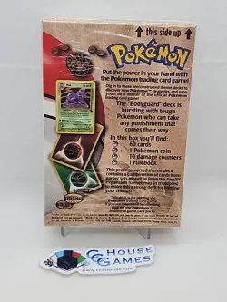Bodyguard Sealed Fossil Theme Deck Pokemon Koffing Muk WOTC 1999 *CCGHouse* 742818060738 - Image 2