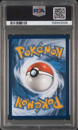 2025 POKEMON PRE EN-PRISMATIC EVOLUTIONS POKE BALL REVERSE HOLO HIPPOPOTAS PSA 9 - Image 2