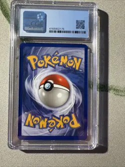 CGC 9.5 GEM MINT 10 Slowpoke 1st Edition Fossil 55/62 Pokemon 1999 Non-Holo - Image 2