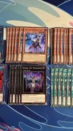 BULK Official Tournament LOT Masquerade OP27-EN010 Super Rare Yugioh & More! - Image 3
