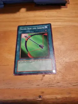 Yugioh Legend of the Blue Eye White Dragon Silver Bow and ARROW LOB-091 - Image 1