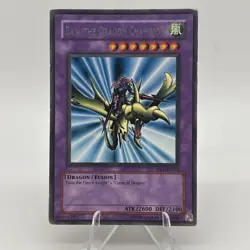 Yugioh Gaia the Dragon Champion DB1-EN122 Rare LP - Image 1