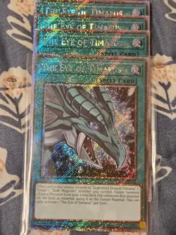 The Eye of Timaeus (Platinum Secret Rare) RA04 RA04-EN192 Yugioh - Image 1