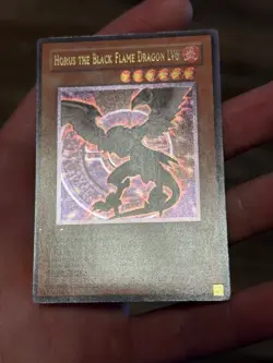 YuGiOh! Horus the Black Flame Dragon LV 6 Ultimate 1st SOD NM-MINT - Image 2