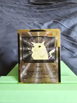 Pikachu Gold Metal Card 58/102 - Celebrations 25th Anniversary - Pokemon TCG - Image 1