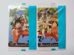 Dragon Ball One Piece Special Combo Card 40th weekly Jump Morinaga Wafer A - Image 1