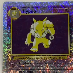 Hypno 25/110 Rare Reverse Holo Legendary Collection Pokemon Card TCG Vintage - Image 3