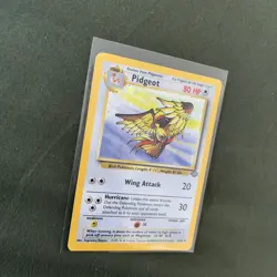 Pokemon TCG Pidgeot Jungle Holo Card 8/64 Unlimited Rare - Image 4