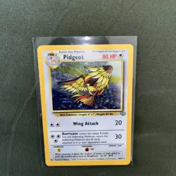 Pokemon TCG Pidgeot Jungle Holo Card 8/64 Unlimited Rare - Image 5