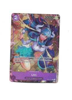 One Piece Card Game Ulti OP01-093 R Alternate Art Parallel NM - Image 1