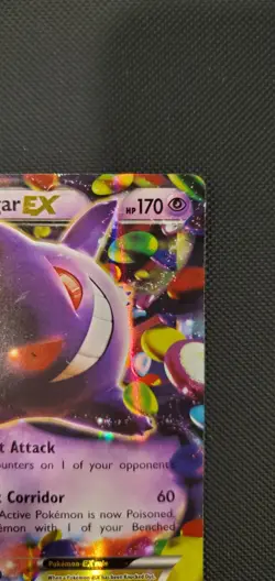Pokemon Card TCG Gengar EX 34/119 Phantom Forces Ultra Rare Card LP 34/119 - Image 3