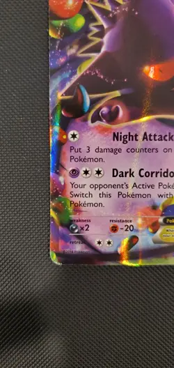 Pokemon Card TCG Gengar EX 34/119 Phantom Forces Ultra Rare Card LP 34/119 - Image 5