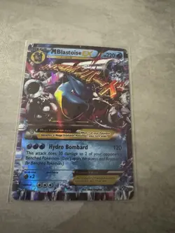 Pokemon TCG Mega M Blastoise EX Card 30/146 Holo, Ultra Rare 2016 XY Set - Image 1